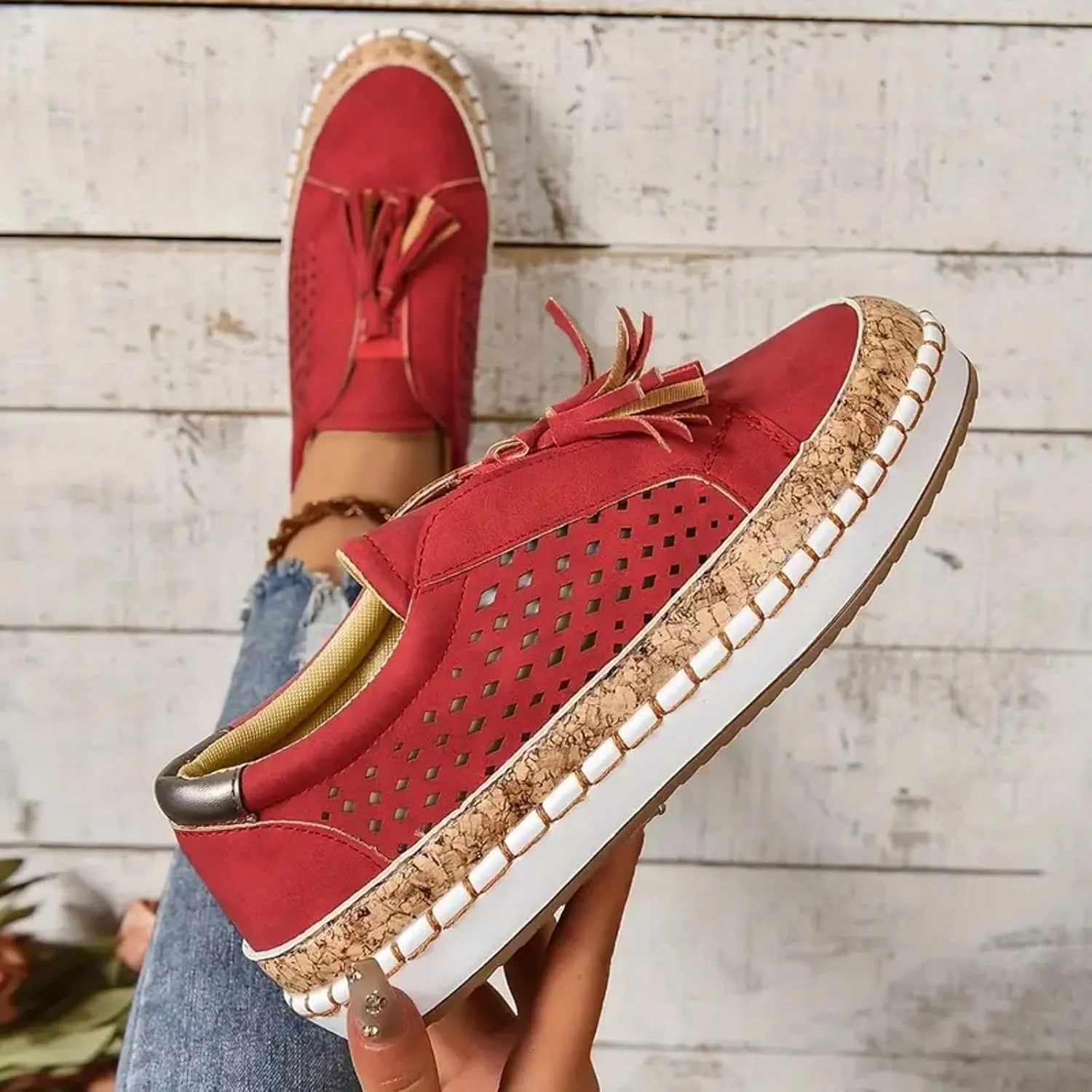 Cathalem Loafers for Women 2024 Libiyi Sneakers Dotmalls Shoes Ultra-Comfy Breathable Sneakers Comfy Orthotic Sneakers