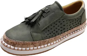 Cathalem Loafers for Women 2024 Libiyi Sneakers Dotmalls Shoes Ultra-Comfy Breathable Sneakers Comfy Orthotic Sneakers