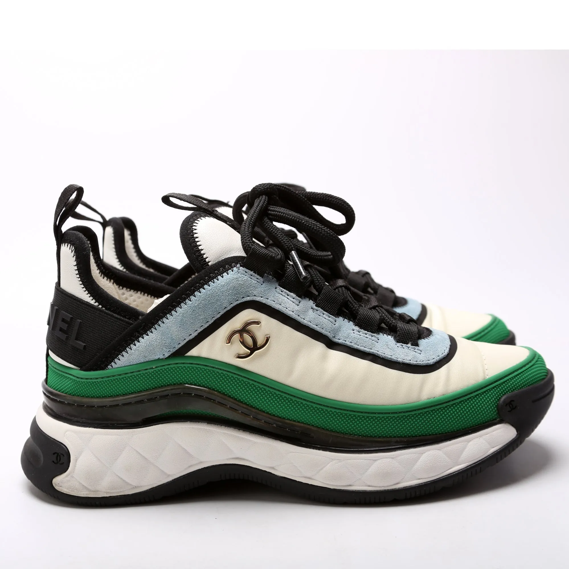 CC Trainers Size 35 Green