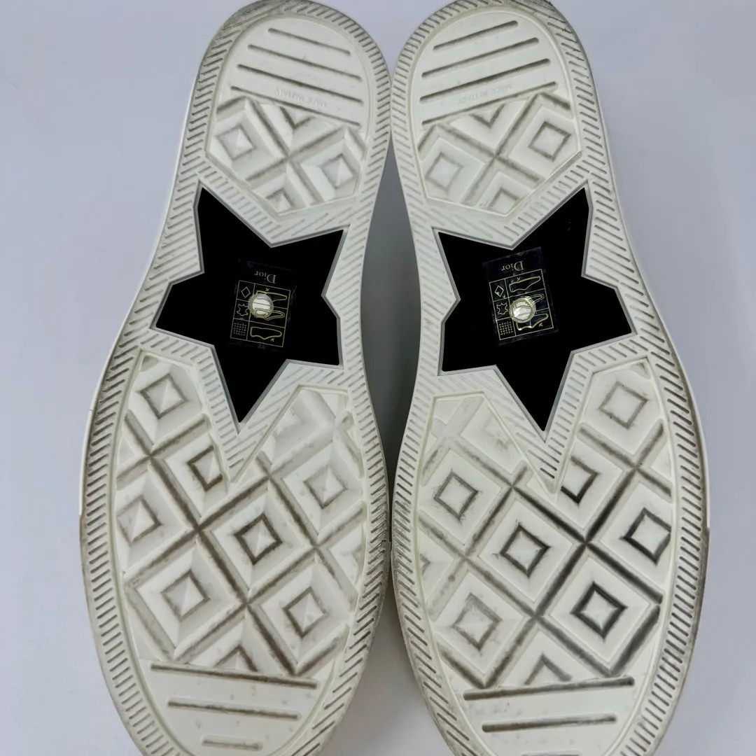 Christian Dior Herringbone Canvas Sneakers