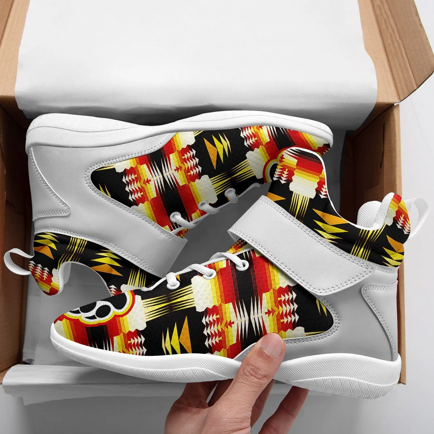 Medicine Wheel Sage Bearpaw Kid's Ipottaa Basketball / Sport High Top Shoes