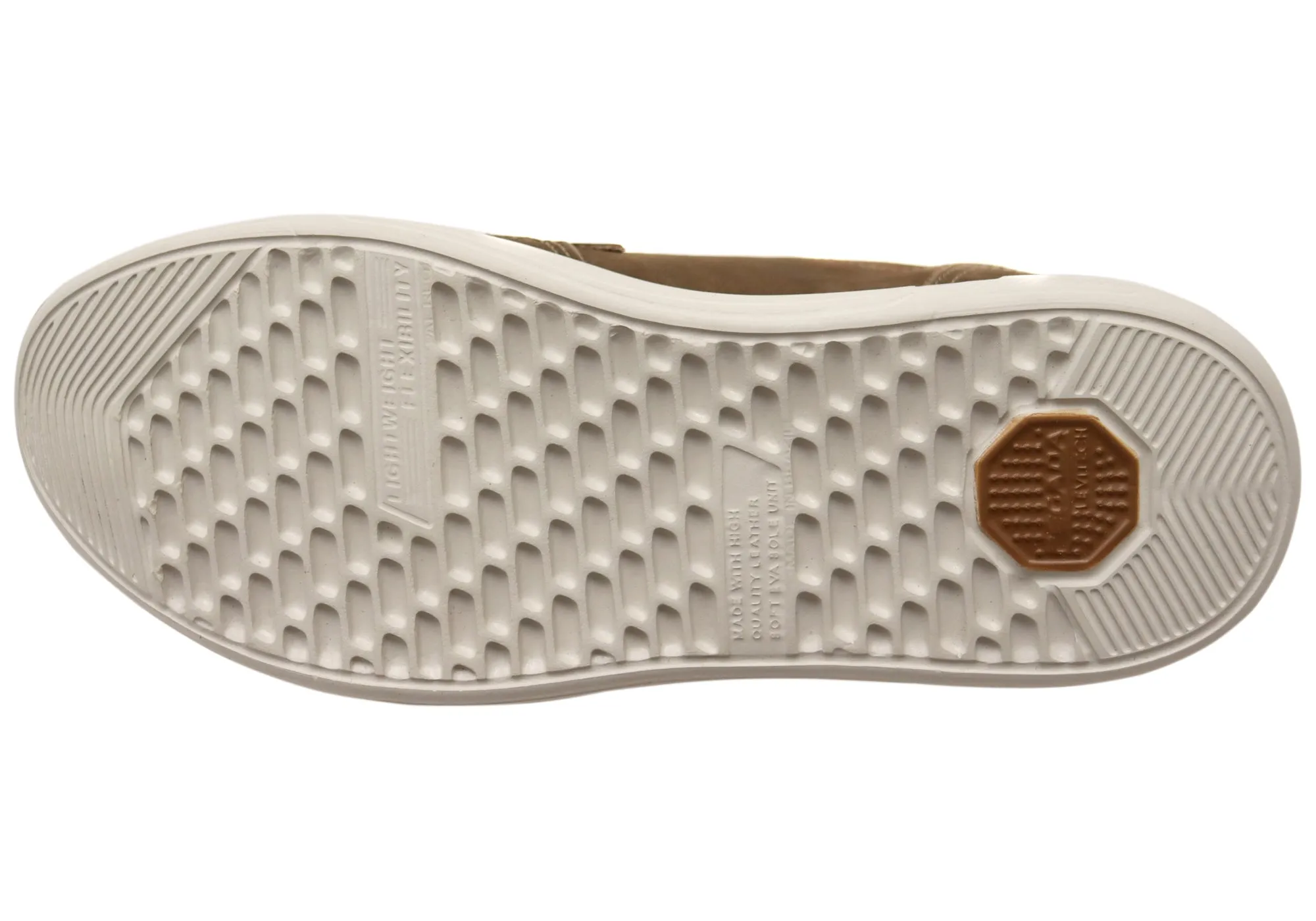 Pegada Dawson Mens Comfortable Leather Casual Shoes Made In Brazil