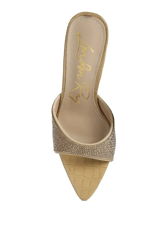 Sonya Diamante Ballroom Stiletto Pump