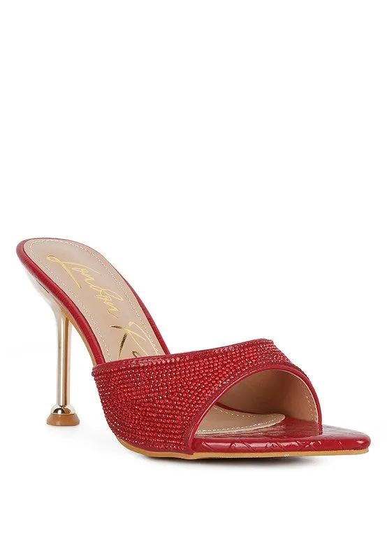 Sonya Diamante Ballroom Stiletto Pump