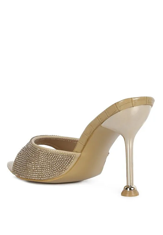 Sonya Diamante Ballroom Stiletto Pump