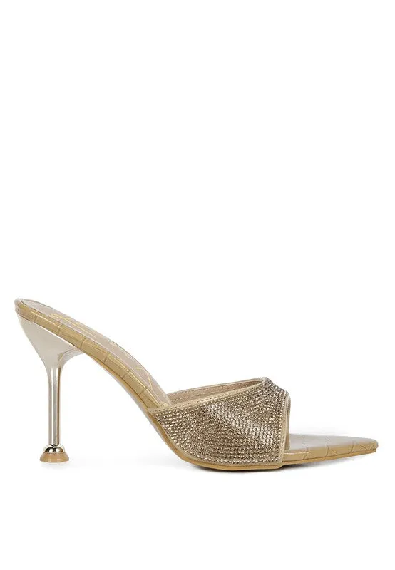 Sonya Diamante Ballroom Stiletto Pump
