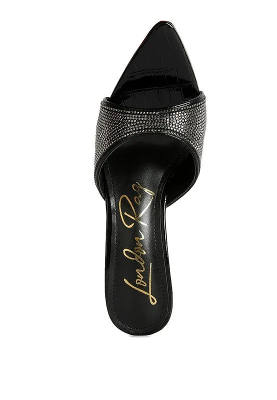 Sonya Diamante Ballroom Stiletto Pump