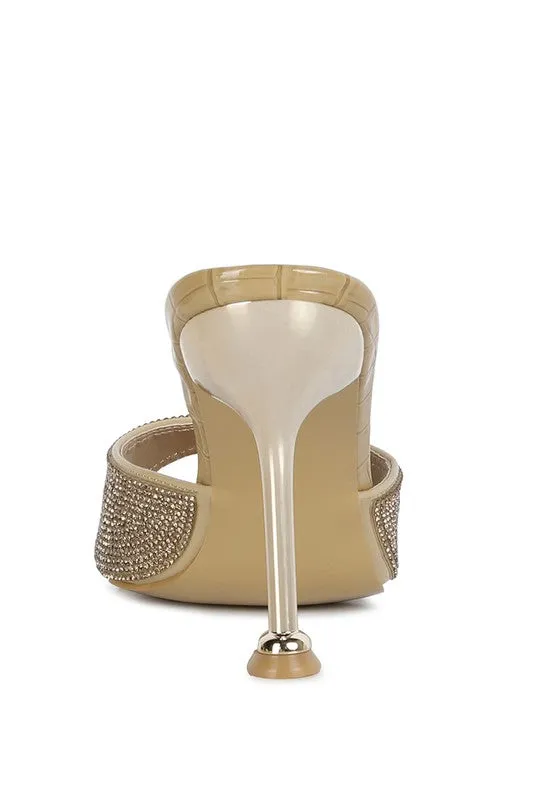 Sonya Diamante Ballroom Stiletto Pump