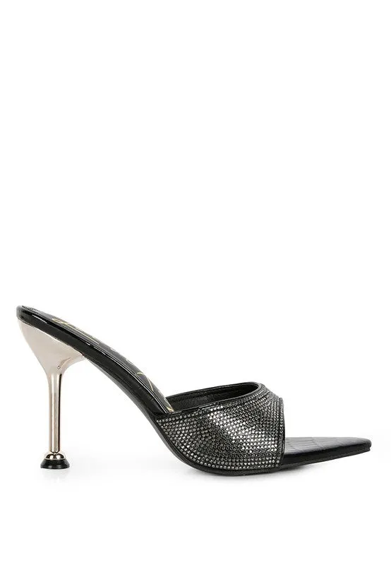Sonya Diamante Ballroom Stiletto Pump