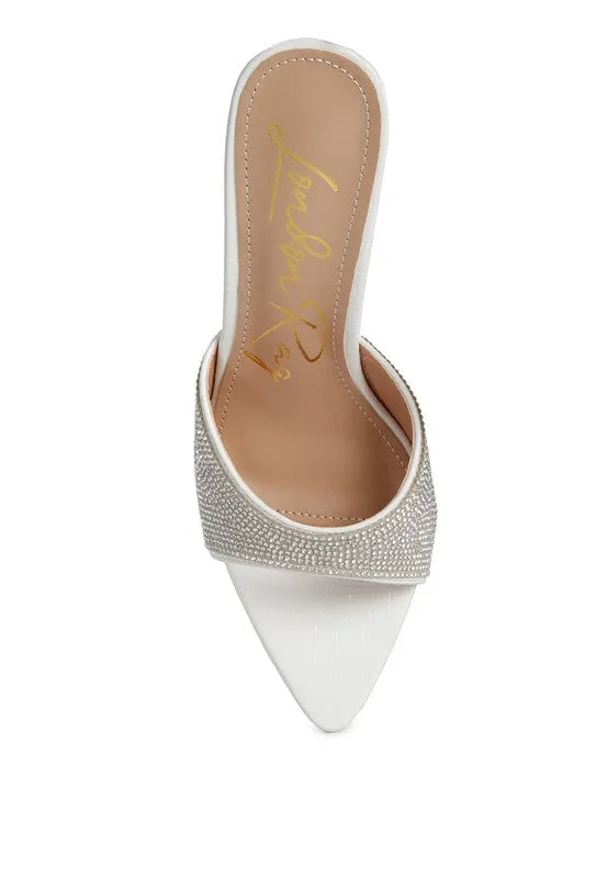 Sonya Diamante Ballroom Stiletto Pump