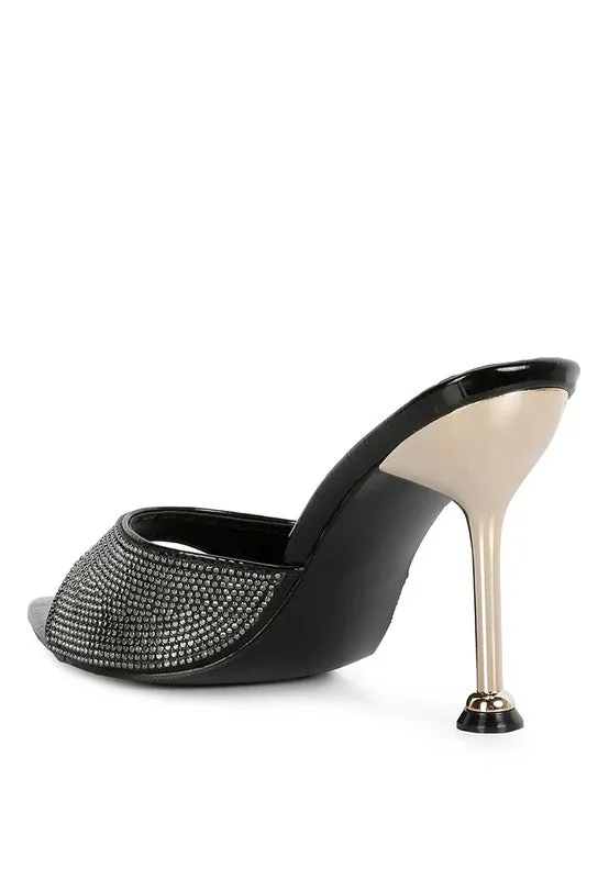 Sonya Diamante Ballroom Stiletto Pump