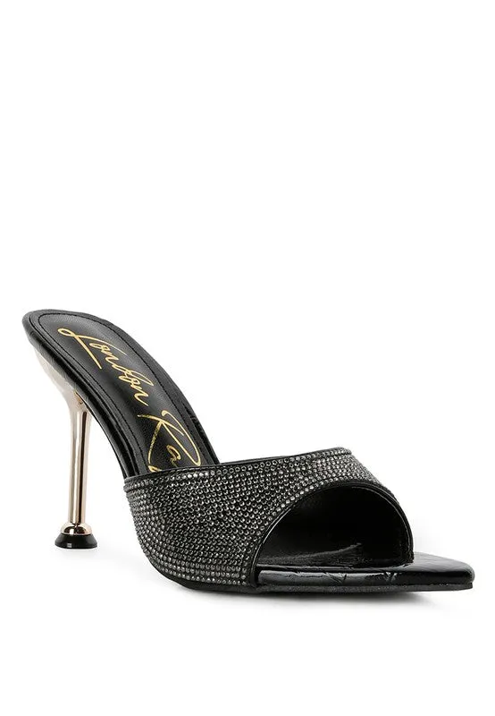 Sonya Diamante Ballroom Stiletto Pump
